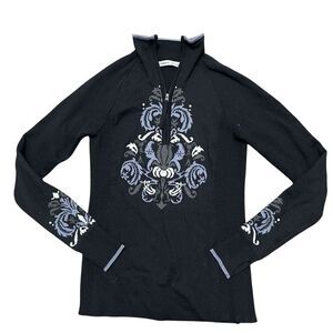 ATHLETA Zip Up Ski Sweater Size XS